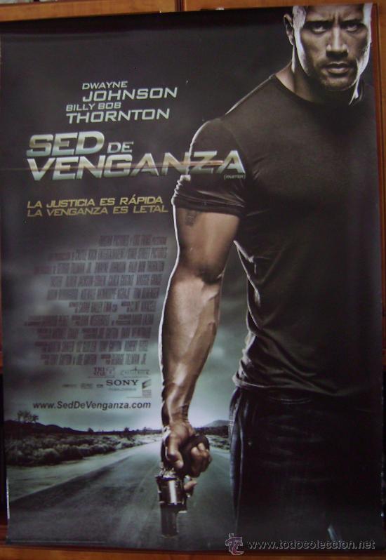 Cinema: SED DE VENGANZA, con Billy Bob Thornton. POSTER.
