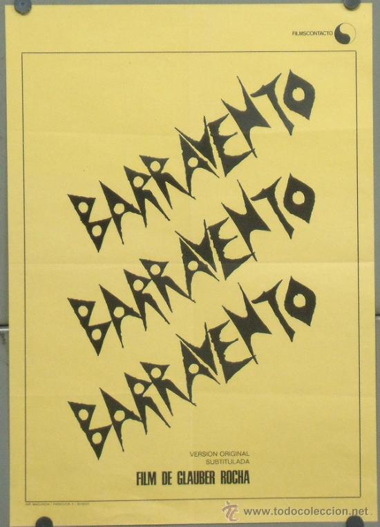 Ow92 Barravento Glauber Rocha Poster Original 3 Kaufen Poster Und Plakate Von Dramas In Todocoleccion 31043207