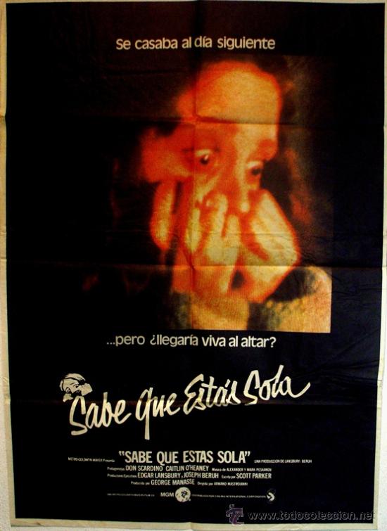 Cine: SABE QUE ESTAS SOLA - Foto 1