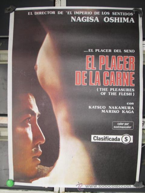 Cinema: EL PLACER DE LA CARNE MEDIDAS APOXIMADAS 70X50
