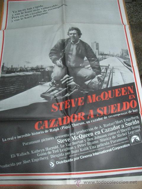 Cine: Cartel de cine: CAZADOR A SUELDO por Steve Mcqueen