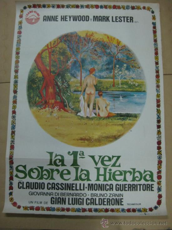 Kino: LA 1&ordf; VEZ SOBRE LA HIERBA - ANNE HEYWOOD, MARK LESTER - A&Ntilde;O 1977