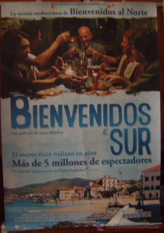 Cine: BIENVENIDOS AL SUR, por Luca Miniero. POSTER.