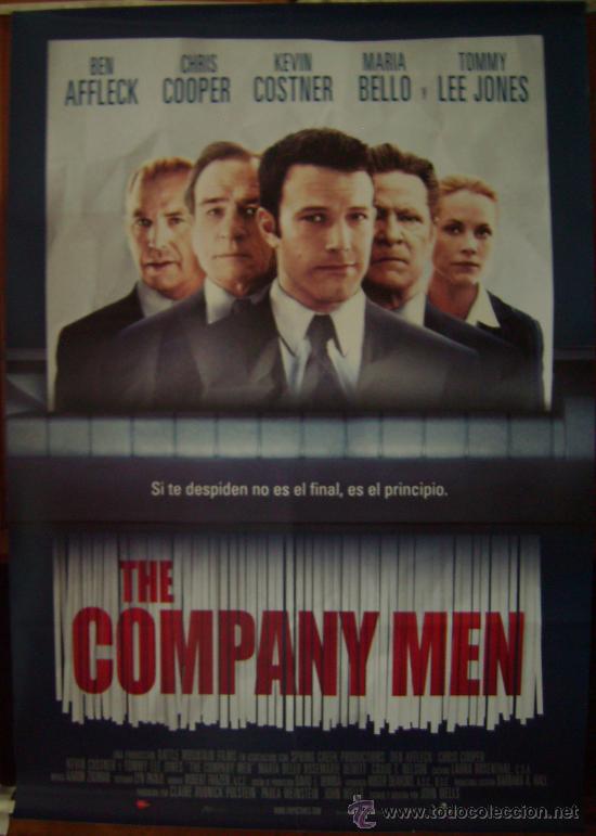 Cine: THE COMPANY MEN, con Ben Affleck. POSTER.