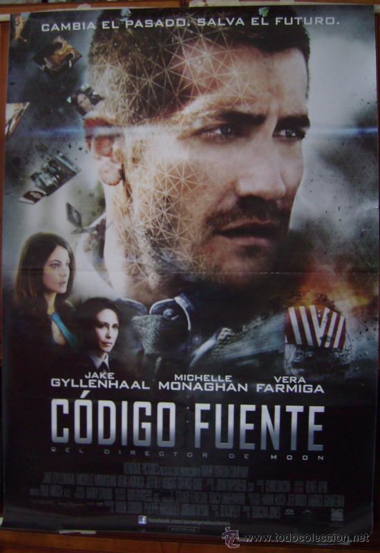 Cinema: CODIGO FUENTE, con Jake Gyllenhaal. POSTER.
