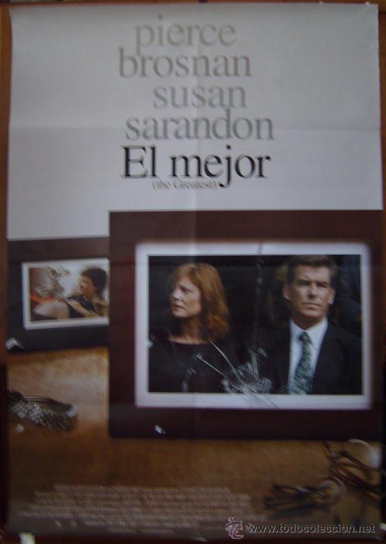 Cine: EL MEJOR, con Pierce Brosman. POSTER.