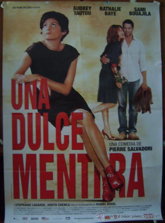 Cine: UNA DULCE MENTIRA, con Audrey Tautou. POSTER.