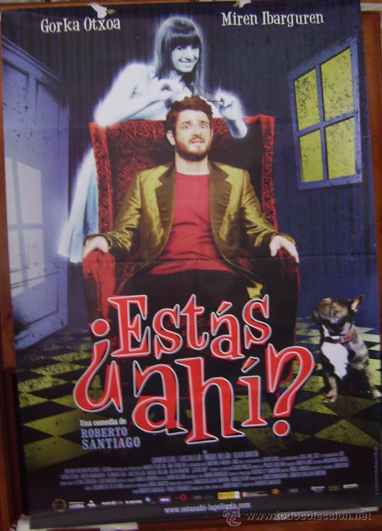 Cinema: ESTAS AHI, con Miren Ibarguren. POSTER.