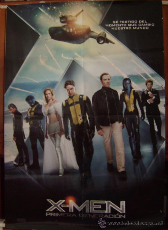 Cinema: X-MEN PRIMERA GENERACION. POSTER.