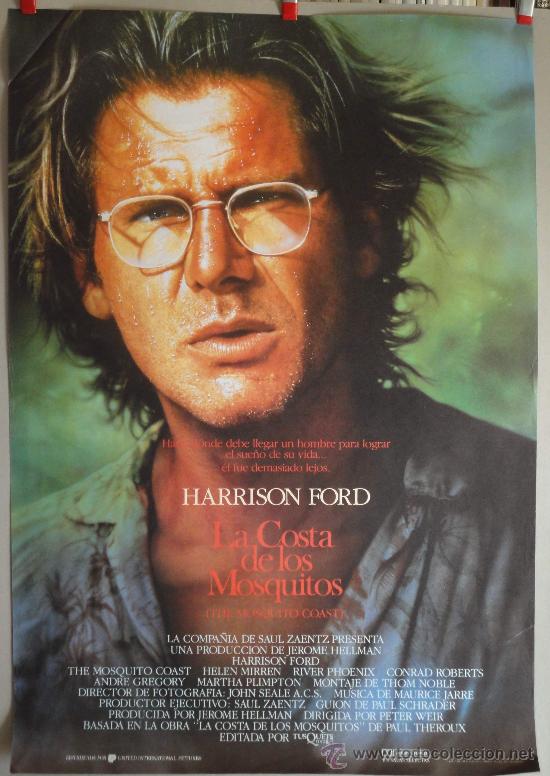 Cine: LA COSTA DE LOS MOSQUITOS HARRISON FORD