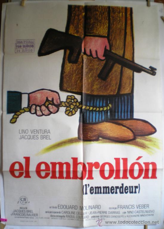 Cin&eacute;ma: CARTEL DE CINE: EL EMBROLL&Oacute;N (100 X 70 cm.)