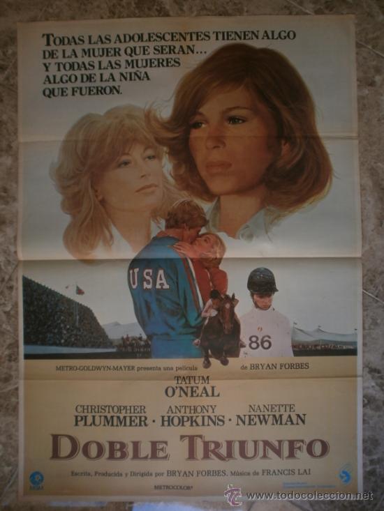 Cine: DOBLE TRIUNFO. TATUM ONEAL, CHRISTOPHER PLUMMER. - Foto 1
