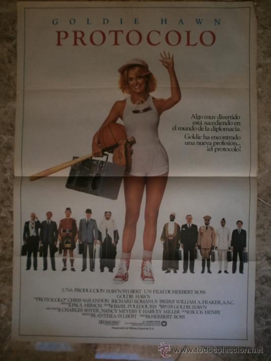 Cine: PROTOCOLO. GOLDIE HAWN. A&Ntilde;O 1985. - Foto 1
