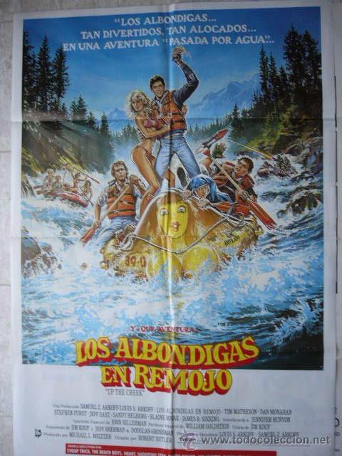 Cine: CARTEL DE CINE- MOVIE POSTER LOS ALBONDIGAS EN REMOJO 70X100 CM.