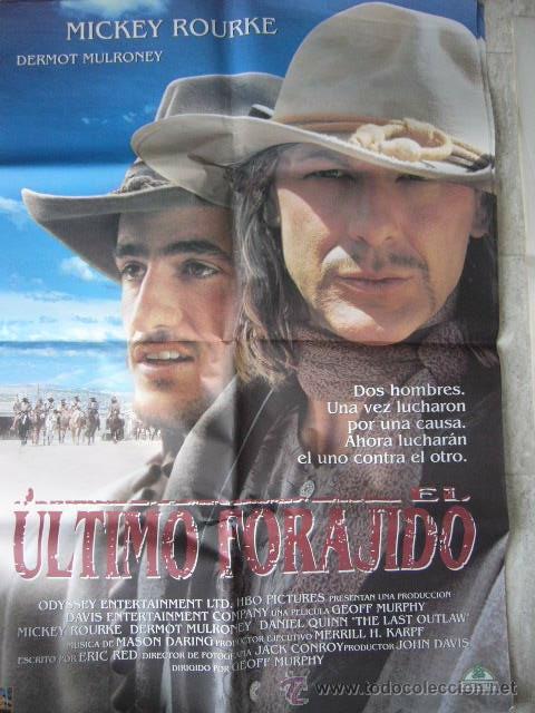 Cinema: CARTEL DE CINE- MOVIE POSTER ULTIMO FORAJIDO 70X100 CM.