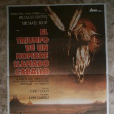 Cine: EL TRIUNFO DE UN HOMBRE LLAMADO CABALLO. RICHARD HARRIS, MICHAEL BECK. AÑO 1983