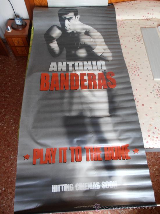 Cinema: PLAY IT TO THE BONE,A. BANDERAS &iexcl;&iexcl;OJO!! CARTEL GIGANTE DE TELA/LONA/PLASTICO DE 240X105 CM APROX(7)