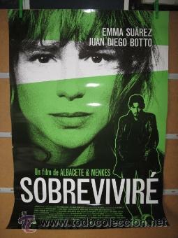 Cine: POSTER ORIGINAL SOBREVIVIRE - Foto 1