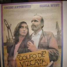 Cine: CARTEL ORIGINAL DE LA PELICULA - GOLFO DE VIZCAYA- 1.985 - MEDIDAS : 70 X 100 CMS.. Lote 32381294