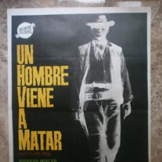 Cinema: UN HOMBRE VIENE A MATAR. RICHARD WYLER, BRAD HARRIS. AÑO 1967.