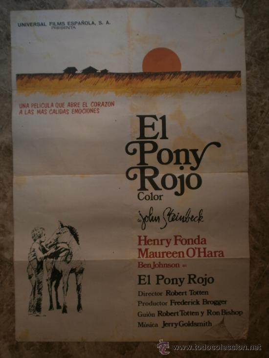 Cin&eacute;ma: EL RONY ROJO. HENRY FONDA, MAUREEN O'HARA, BEN JOHNSON. A&Ntilde;O 1973.