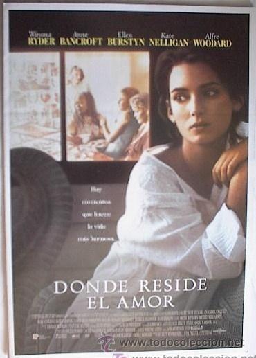 Cine: DONDE RESIDE EL AMOR - Foto 1