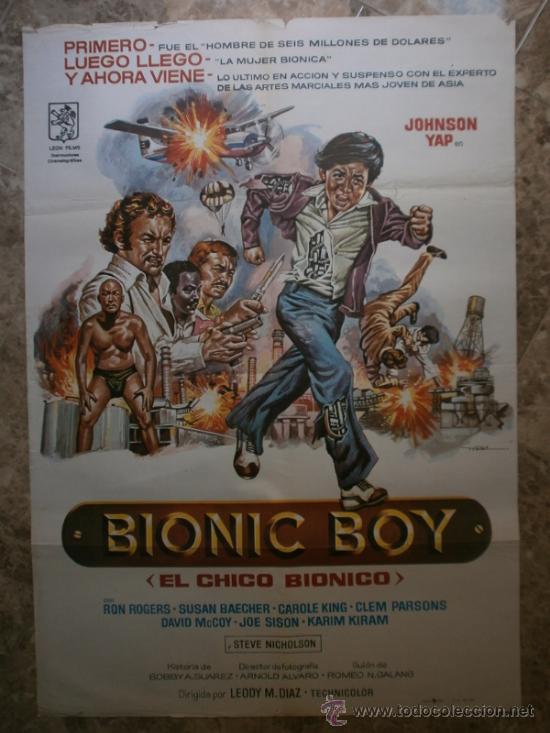 Cine: BIONIC BOY. JOHNSON YAP. A&Ntilde;O 1978. - Foto 1