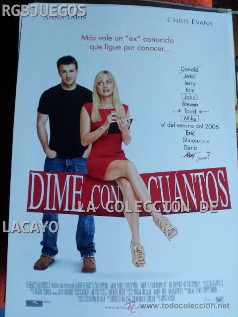 Cinema: AFICHE O CARTEL DIME CON CUANTOS MEDIDAS APROX. 21 X 29 CON SINOPSIS EN DORSO O INTERIOR
