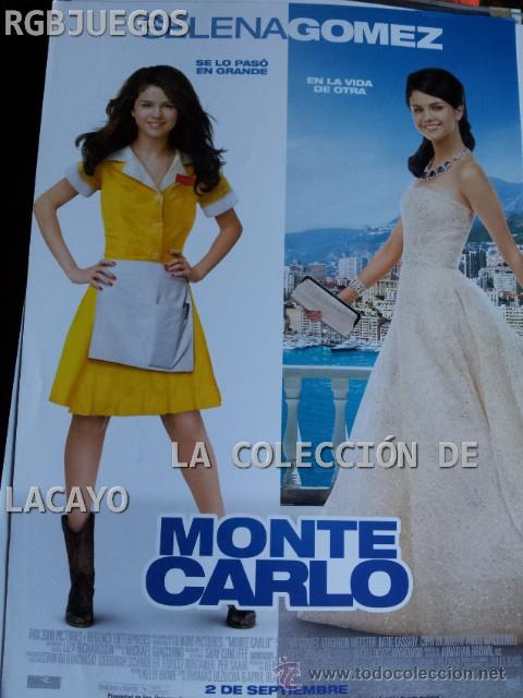 Cinema: AFICHE O CARTEL MONTE CARLO MEDIDAS APROX. 21 X 29 CON SINOPSIS EN DORSO O INTERIOR