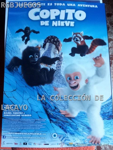 Cinema: AFICHE O CARTEL DE CINE COPITO DE NIEVE MEDIDAS APROX. 21 X 29 CON SINOPSIS EN DORSO O INTERIOR