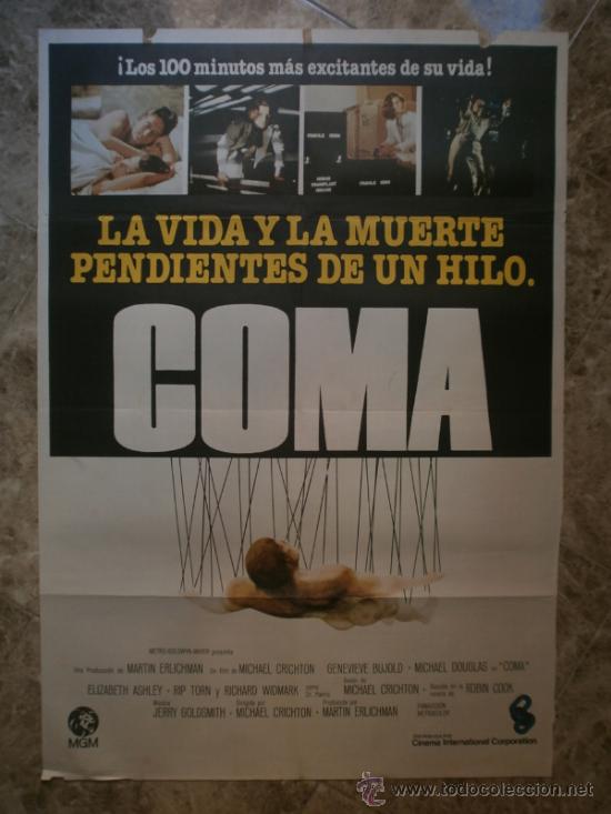 Cine: COMA. MICHAEL DOUGLAS, GENEVIEVE BUJOLD. - Foto 1