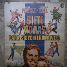 Cine: SIETE NOVIAS PARA SIETE HERMANOS. JANE POWELL, HOWARD KEEL. AÑO 1978.. Lote 32580646