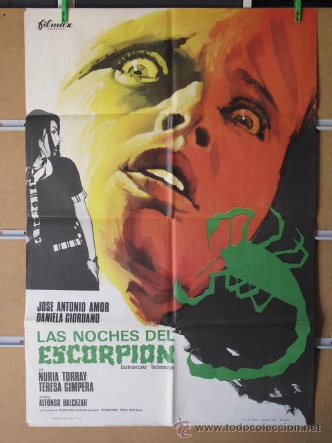 Cine: C 2549 LAS NOCHES DEL ESCORPION - Foto 1