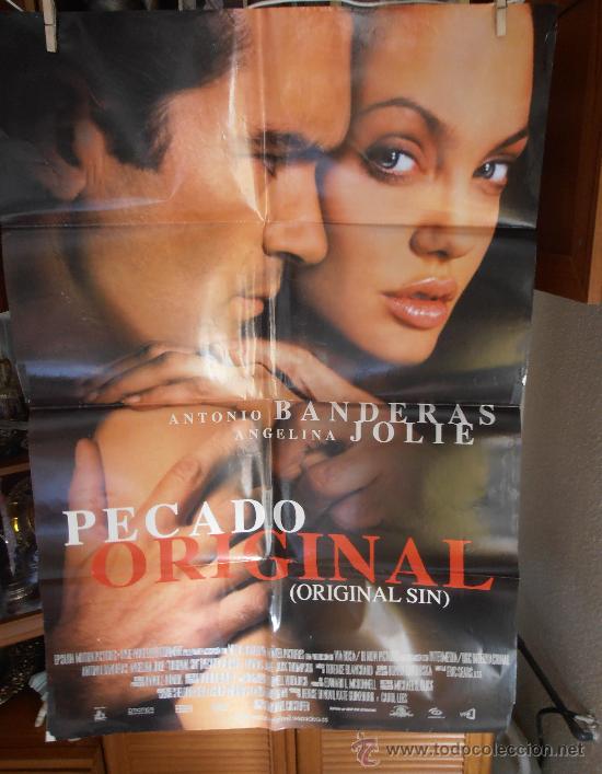 Cinema: PECADO ORIGINAL, CARTEL DE CINE ORIGINAL 70X100CM CON ALGUN DEFECTO () A 1&euro;  (99)