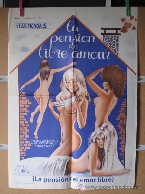Kino: LA PENSION DEL AMOR LIBRE   MEDIDAS 70X50