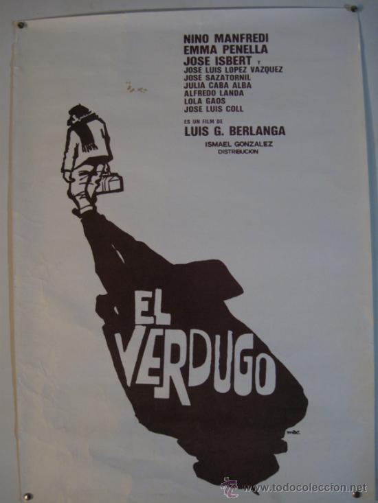 Cartel De La Pelicula - El Verdugo - De Luis Ga - Vendido En Venta ...