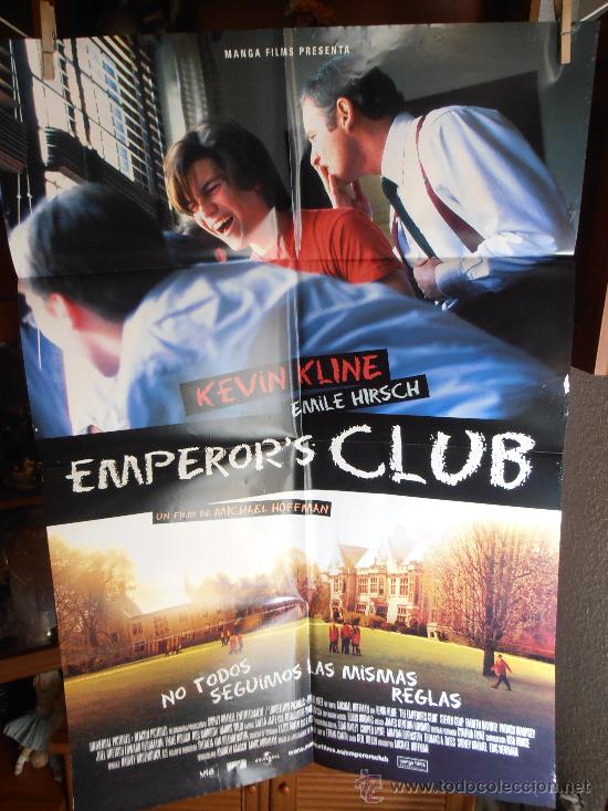 Cin&eacute;ma: EMPEROR'S CLUB, CARTEL DE CINE ORIGINAL 70x100 APROX (97)