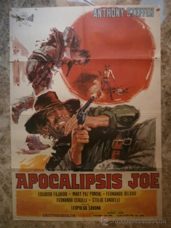 Cine: APOCALIPSIS JOE. ANTHONY STEFFEN. A&Ntilde;O 1971. - Foto 1