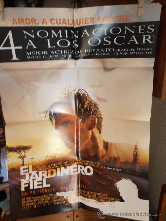 Cinema: EL JARDINERO FIEL, CARTEL DE CINE ORIGINAL 70x100 APROX (98)