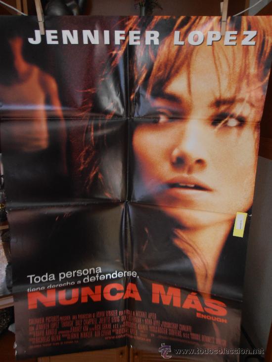 Cinema: NUNCA MAS, CARTEL DE CINE ORIGINAL 70x100 APROX (98)