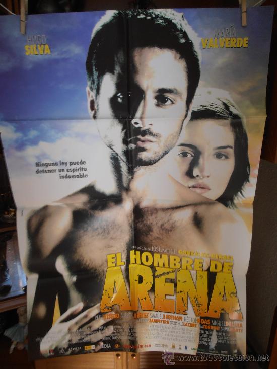 Cinema: 'EL HOMBRE DE ARENA', CARTEL DE CINE ORIGINAL 70X100CM CON ALGUN DEFECTO () A 1&euro; (98)