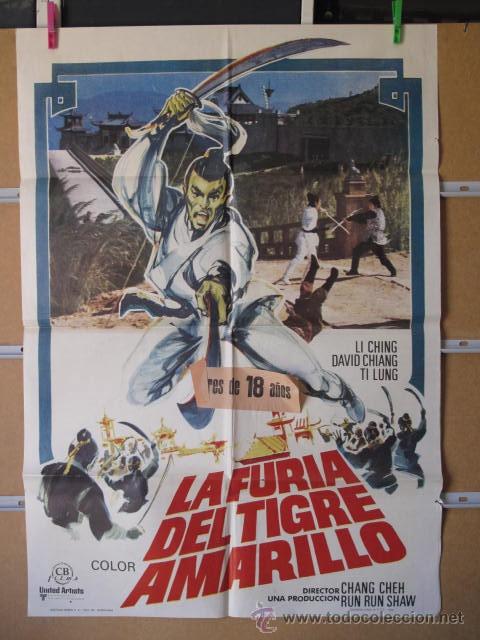 Cinema: LA FURIA DEL TIGRE AMARILLO