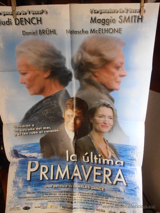Cinema: LA ULTIMA PRIMAVERA, CARTEL DE CINE ORIGINAL 70x100 APROX (56)