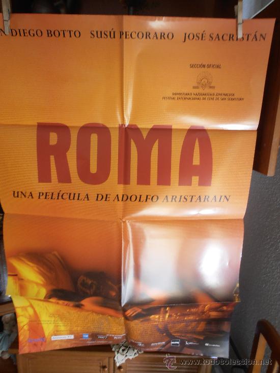 Cinema: ROMA, CARTEL DE CINE ORIGINAL 70x100 APROX (90)