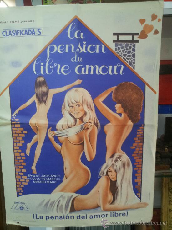 Cin&eacute;ma: POSTER DE LA PELICULA .--LA PENSION DEL LIBRE AMOR