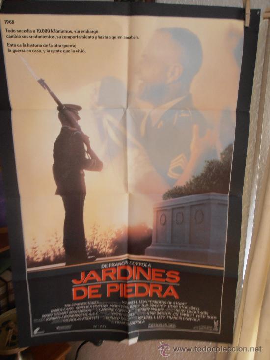 Cine: JARDINES DE PIEDRA,DIR.FRANCIS COPPOLA CARTEL DE CINE ORIGINAL 70x100 APROX (1042)