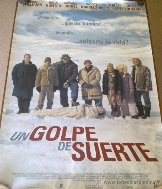 Cinema: CARTEL DE CINE - UN GOLPE DE SUERTE - 97 CMS. X 68 CMS.