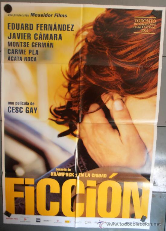 Cinema: FICCION, CARTEL DE CINE ORIGINAL 70x100 APROX (1492)