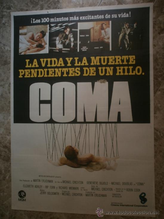 Cine: COMA. MICHAEL DOUGLAS, GENEVIEVE BUJOLD. - Foto 1