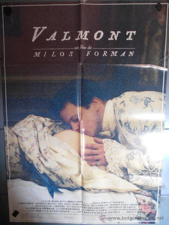 Cin&eacute;ma: VALMONT, CARTEL DE CINE ORIGINAL 70x100 APROX (1693)